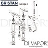 Bristan Nero Bath Shower Mixer Spares